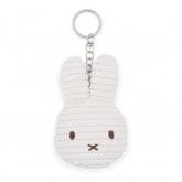 Miffy Eco Flat Keychain - Corduroy White 10cm